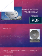 Tipos de Antena Parabolicas