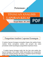 Pertemuan Ke-1 Tinjauan Analisis Laporan Keuangan