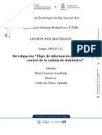 Perez Guerrero Ana Paola .Investigación de Logistica