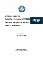 Laporan Pelatihan CNC Simulator