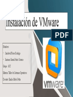 Instalación de VMware