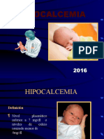 Hipocalcemia neonatal: causas, síntomas y tratamiento