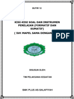 Kisi-Kisi Soal Dan Instrumen Penilaian (Formatif Dan Sumatif) (SMK Mapel Sama Dengan RPP)