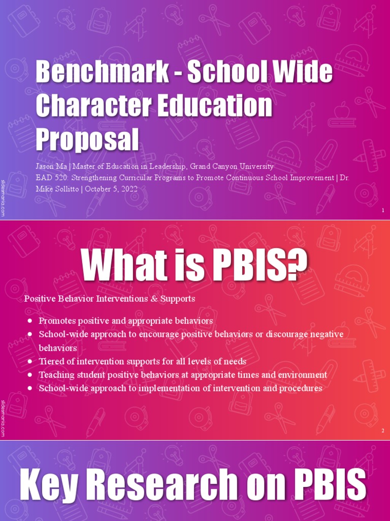 School-Wide PBIS Implementation Proposal | PDF | Cognitive Science ...