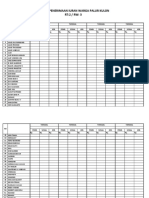 Daftar Penerimaan Iuran Warga Palur Kulon RT:2 / RW: 3