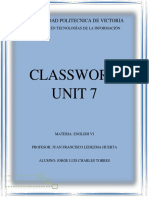 Jorge Luis Charles Torres - Classwork U7