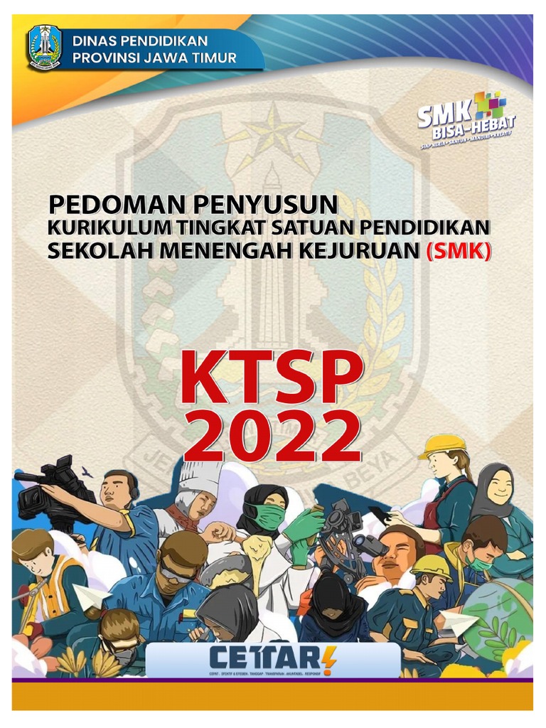 Pedoman Penyusunan KTSP SMK Jatim | PDF