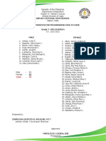 Sapian National High School List of Students For Progressive Face-To-Face Grade 7-Ste Einstein