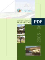 Department of Housing and Works Annual Report 2005 2006