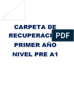 Carpeta de Recuperacion Primer Año