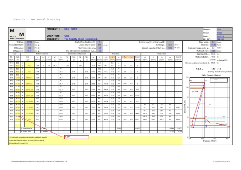 Geotechnical Stability Analysis | PDF | Civil Engineering | Chemical ...