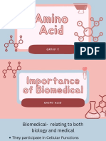 Amino Acid Properties and Functions
