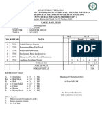 Jl. Magelang - Kopeng Km.7 Kotak Pos 152 Tegalrejo 56101: Keterangan Nilai