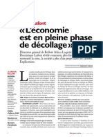 Interview Dominique Lafont (Bolloré Africa Logistics) - Afrique Magazine - HS Business Avril 2011