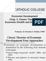 Chap. 3. Classic Theories of Economic Growth and Development
