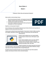Dasar Python 1