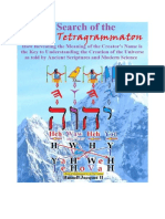In Search of The Sacred Tetragrammaton (In Romana)