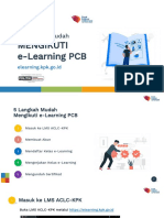 5 Langkah Mudah Mengikuti E-Learning PCB - Sosialisasi Teknis Peserta V2 - Partai Aceh