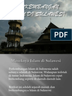 Perkembangan Islam Di Sulawesi