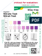 1.10020 100 Tests / 25 Tests: Nitrate Test Nitrat-Test
