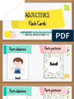 flash cards adjectives 