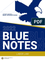 2022 BLUE NOTES LABOR LAW Unlocked