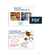 Analysis of Extraneous Matter in Food