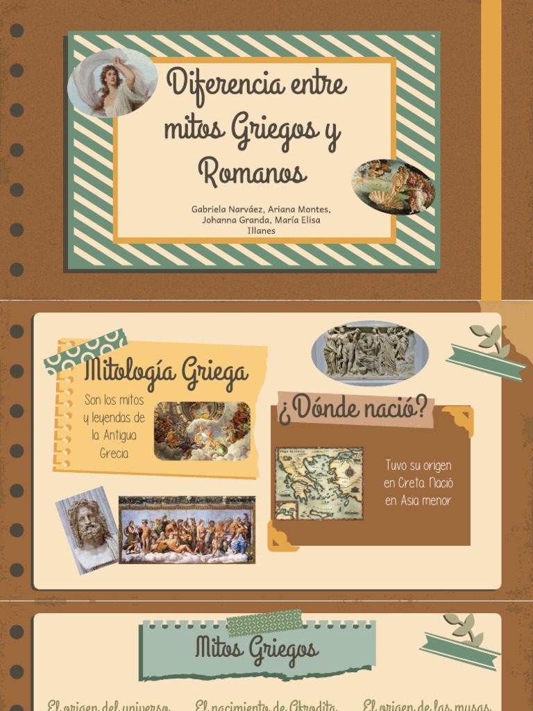 Mitología Griega y Romana | PDF