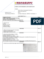 Assignment 2 Surveying and Geomatics