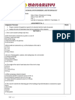 Assignment 1 Estimation and Costing