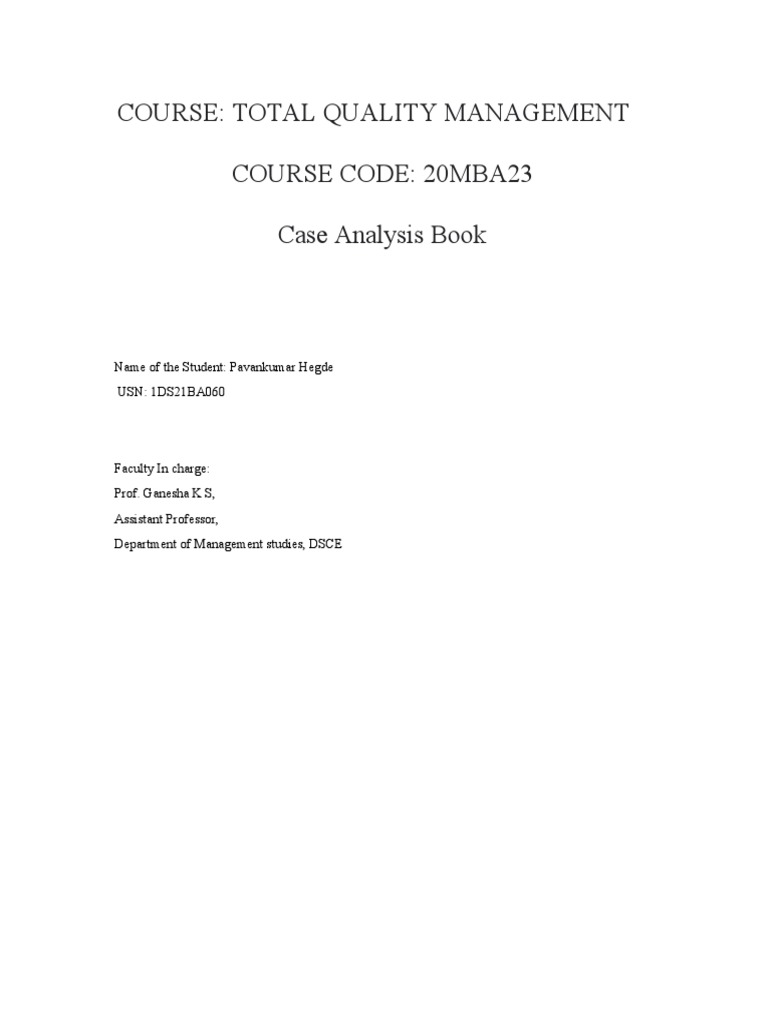 Case 4 Pdf Ford Motor Company Lincoln Motor Company