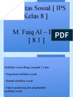 Tugas Binpres IPS (Mobilitas Sosial) (Kelas 8)