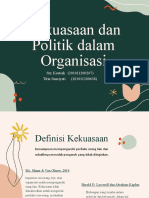 Kelompok 13 - Kekuasaan Dan Politik Dalam Organisasi