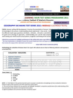 Geography Interactive Ias Main Test Series Programme 2011 Module i2