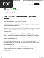 How I Found An XSS Vulnerability Via Using Emojis by Patrik Fabian Aug, 2022 Medium