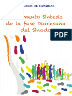 Documento Síntesis de La Fase Diocesana Del Sínodo - Diócesis de Canarias