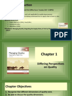 Chapter 1 Differing Perspectives On Quality - Revision1