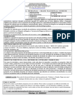 Plano de Aula Semanal Matemática 2o TA B