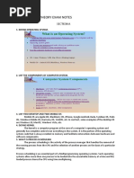 Os With Linux Theory Exam Notes