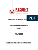 Bcom Y3 Aa Calendar July 2022 Final