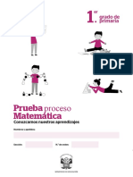 Pri 1 - Prueba Proceso Matemática - I.E. PAULO VI - CIRCA