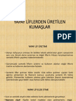 Hafta Yapay Li̇flerden Üreti̇len Kumaşlar