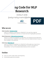 Writing Code For NLP Research-1