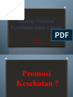 Promosi Kesehatan Pada Lansia