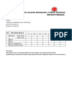 Form Isolasi Mandiri