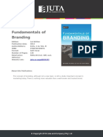 Fundamentals of Branding: Juta - Co.za/pdf/23137