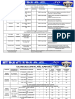 Calendarizacion 2022-2