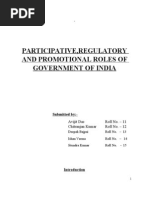 Download Regulatory Roles of Goverment of India by Shivangi Misra SN60007913 doc pdf