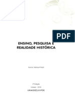 Ensino, Pesquisa e Realidade História