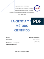 La Ciencia y El Método Cientifico